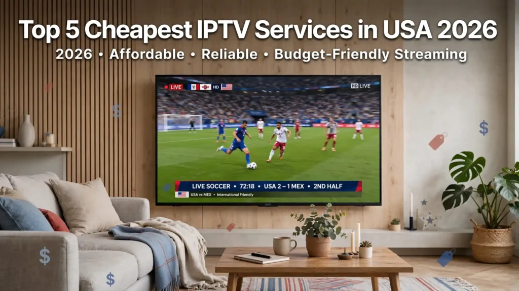 top 5 Cheapest IPTV Services